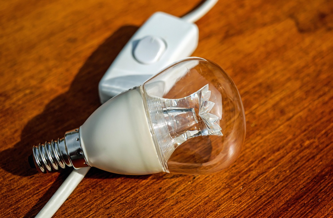 Bombilla representando la eficiencia energética.